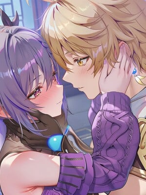 [Pixiv] 青德坊 - 金紫定垂之章——第一章—刻晴(107479500) [Ai generated] [Uncensored]_036_36