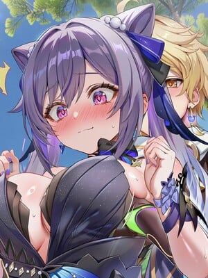 [Pixiv] 青德坊 - 金紫定垂之章——第一章—刻晴(107479500) [Ai generated] [Uncensored]_094_94