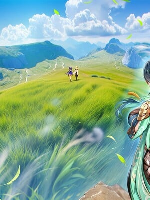 [Pixiv] 青德坊 - 金紫定垂之章——第一章—刻晴(107479500) [Ai generated] [Uncensored]_136_136