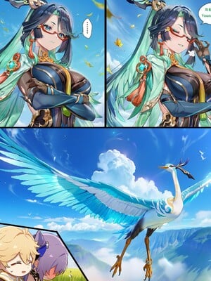 [Pixiv] 青德坊 - 金紫定垂之章——第一章—刻晴(107479500) [Ai generated] [Uncensored]_137_137