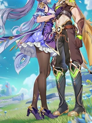 [Pixiv] 青德坊 - 金紫定垂之章——第一章—刻晴(107479500) [Ai generated] [Uncensored]_196_196