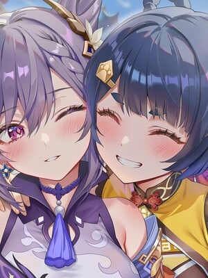 [Pixiv] 青德坊 - 金紫定垂之章——第一章—刻晴(107479500) [Ai generated] [Uncensored]_201_Extra_1