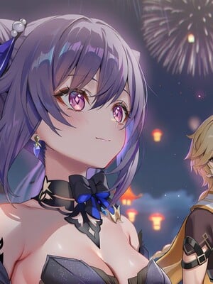 [Pixiv] 青德坊 - 金紫定垂之章——第一章—刻晴(107479500) [Ai generated] [Uncensored]_203_Extra_3