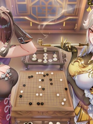 [Pixiv] 青德坊 - 金紫定垂之章——第一章—刻晴(107479500) [Ai generated] [Uncensored]_208_Extra_8