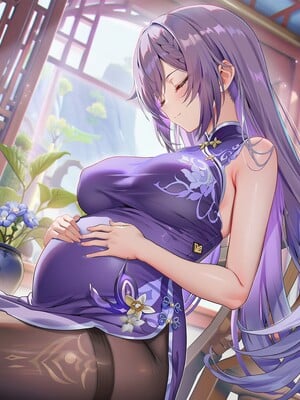 [Pixiv] 青德坊 - 金紫定垂之章——第一章—刻晴(107479500) [Ai generated] [Uncensored]_209_Extra_9