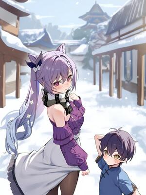 [Pixiv] 青德坊 - 刻晴 金紫定垂之章——第EX章 (107479500) [Ai generated]_180_179