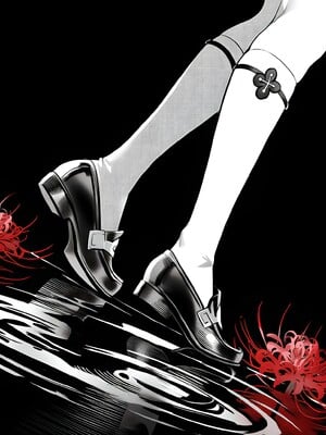 [Pixiv] 青德坊 - 炎蝶振夜，血梅绽霄，千灯灼幽引魂迢——胡桃（宿雪桃红 折梅留芳） (107479500) [Ai generated]_004_Hu_Tao_4