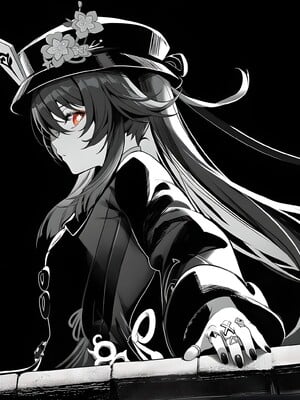 [Pixiv] 青德坊 - 炎蝶振夜，血梅绽霄，千灯灼幽引魂迢——胡桃（宿雪桃红 折梅留芳） (107479500) [Ai generated]_006_Hu_Tao_6