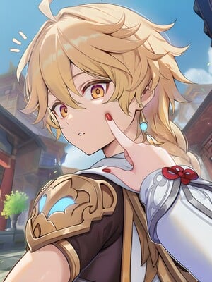 [Pixiv] 青德坊 - 炎蝶振夜，血梅绽霄，千灯灼幽引魂迢——胡桃（宿雪桃红 折梅留芳） (107479500) [Ai generated]_026_Hu_Tao_26