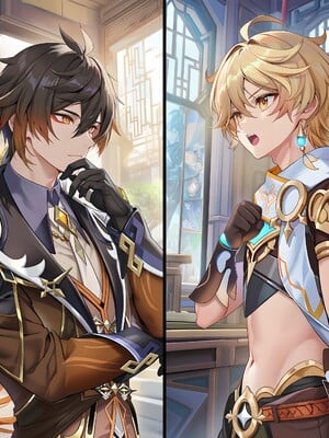 [Pixiv] 青德坊 - 炎蝶振夜，血梅绽霄，千灯灼幽引魂迢——胡桃（宿雪桃红 折梅留芳） (107479500) [Ai generated]_125_Hu_Tao_125