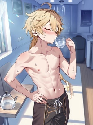 [Pixiv] 青德坊 - 两个铳枪手：爱芮丝的游戏——神里绫华（花时来信） (107479500) [Ai generated]_104_Ayaka_104