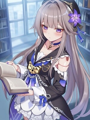 [Pixiv] 青德坊 - 天才的课外辅导——大黑塔／黑塔 (107479500) [Ai generated]_005_The_Herta_5