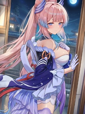 [Pixiv] 青德坊 - 爱深埋珊瑚海——珊瑚宫心海 (107479500) [Ai generated]_016_Kokomi_16