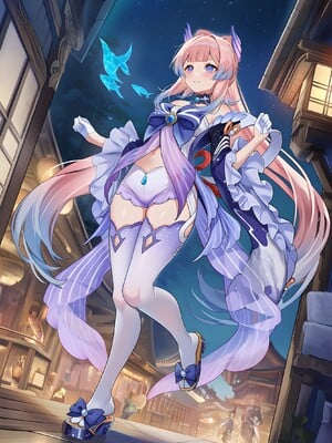 [Pixiv] 青德坊 - 爱深埋珊瑚海——珊瑚宫心海 (107479500) [Ai generated]_017_Kokomi_17