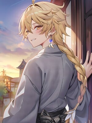 [Pixiv] 青德坊 - 爱深埋珊瑚海——珊瑚宫心海 (107479500) [Ai generated]_147_Kokomi_147