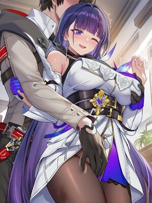 [Pixiv] 青德坊 - 与她相拥坠入于熠熠旧梦——雷电芽衣（后崩坏书 鬼胄蛇影）(107479500) [Ai generated] [Uncensored]_109_Raiden_Mei_109