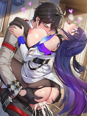 [Pixiv] 青德坊 - 与她相拥坠入于熠熠旧梦——雷电芽衣（后崩坏书 鬼胄蛇影）(107479500) [Ai generated] [Uncensored]_146_Raiden_Mei_146