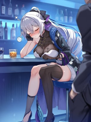 [Pixiv] 青德坊 - 与她沉溺溶化于漫漫夜色——布洛妮娅（夜为霓裳 夜漫未央） (107479500) [Ai generated]_009_Bronya_9