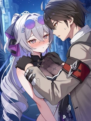 [Pixiv] 青德坊 - 与她沉溺溶化于漫漫夜色——布洛妮娅（夜为霓裳 夜漫未央） (107479500) [Ai generated]_023_Bronya_23