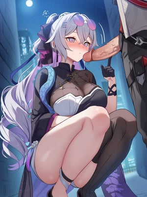 [Pixiv] 青德坊 - 与她沉溺溶化于漫漫夜色——布洛妮娅（夜为霓裳 夜漫未央） (107479500) [Ai generated]_036_Bronya_36