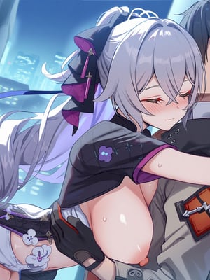 [Pixiv] 青德坊 - 与她沉溺溶化于漫漫夜色——布洛妮娅（夜为霓裳 夜漫未央） (107479500) [Ai generated]_099_Bronya_99