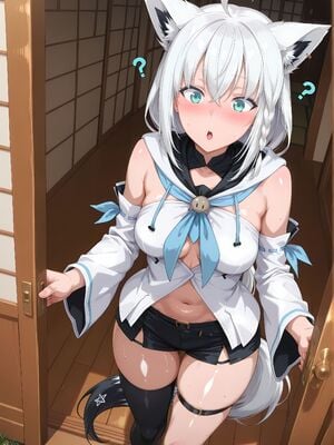 Eromomo - 白上フブキ Shirakami Fubuki  (Patreon) [AI Generated]_006_Shirakami_6