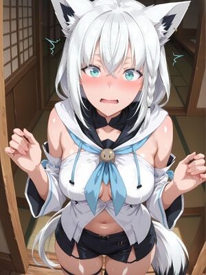 Eromomo - 白上フブキ Shirakami Fubuki  (Patreon) [AI Generated]_014_Shirakami_14