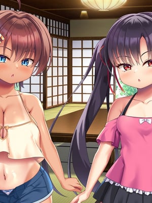 [hinokiya (hinokimaru)] メ○ガキ姉妹にヤられまくり夏休み！2 [甜族星人赞助汉化]_161