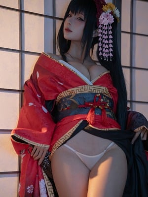 蠢沫沫 –狂三和服cos_064