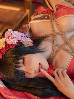 蠢沫沫 –狂三和服cos_097