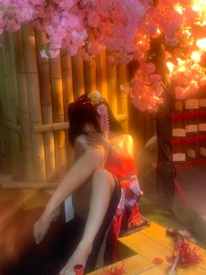 蠢沫沫 –狂三和服cos_151