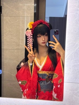 蠢沫沫 –狂三和服cos_174