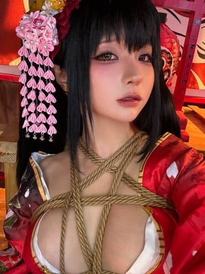 蠢沫沫 –狂三和服cos_175