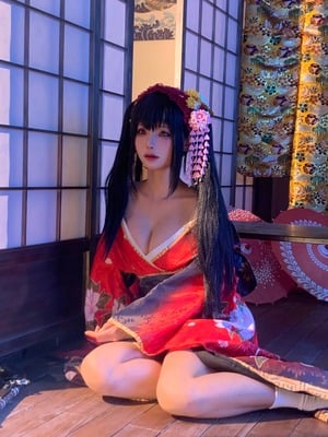 蠢沫沫 –狂三和服cos_188