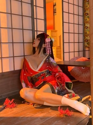 蠢沫沫 –狂三和服cos_189