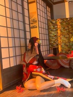 蠢沫沫 –狂三和服cos_197