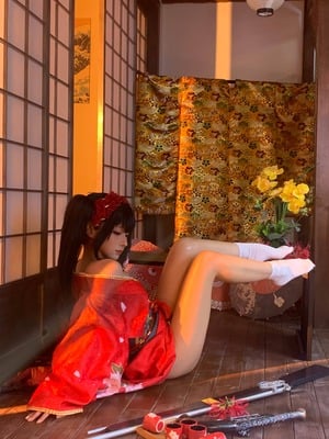 蠢沫沫 –狂三和服cos_209