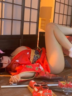 蠢沫沫 –狂三和服cos_212