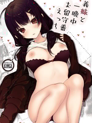 [無糖紅茶] 義妹と一晩中お留守番えっち [DL版]