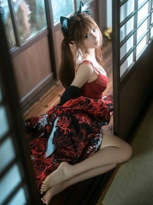 蠢沫沫 – 捆绑和服_C (2)