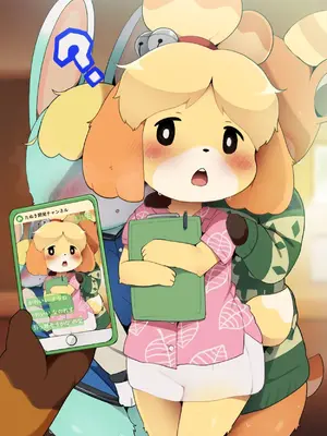 [DAGASI] どうぶつの森 動物森友會 系列 [無修正]_038