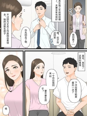 [ELICA] 気の強い人妻キャリアウーマンが寝取られメス堕ち妊娠する夜 [中国翻訳]_0003