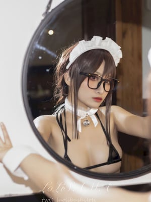 洛璃LoLiSAMA - FGO 虞姬 女仆比基尼_48