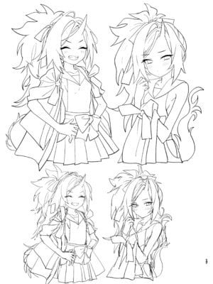 [やんやんよ (やんよ)] やんやんよびゅるるあーかいぶラインアートワークス(上巻) (ブルーアーカイブ) [DL版]_016