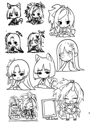 [やんやんよ (やんよ)] やんやんよびゅるるあーかいぶラインアートワークス(上巻) (ブルーアーカイブ) [DL版]_030