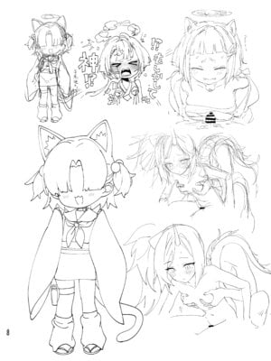 [やんやんよ (やんよ)] やんやんよびゅるるあーかいぶラインアートワークス(上巻) (ブルーアーカイブ) [DL版]_047