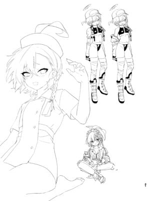 [やんやんよ (やんよ)] やんやんよびゅるるあーかいぶラインアートワークス(上巻) (ブルーアーカイブ) [DL版]_060