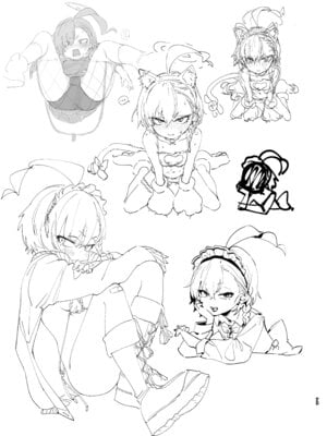 [やんやんよ (やんよ)] やんやんよびゅるるあーかいぶラインアートワークス(上巻) (ブルーアーカイブ) [DL版]_072