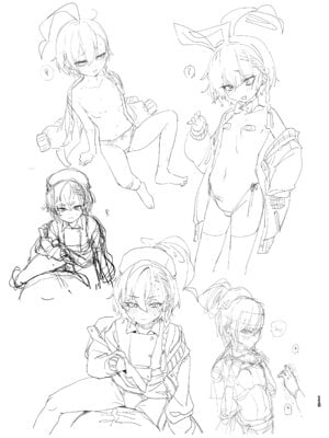 [やんやんよ (やんよ)] やんやんよびゅるるあーかいぶラインアートワークス(上巻) (ブルーアーカイブ) [DL版]_112