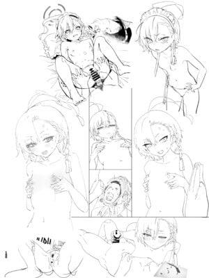 [やんやんよ (やんよ)] やんやんよびゅるるあーかいぶラインアートワークス(上巻) (ブルーアーカイブ) [DL版]_119